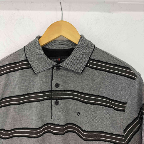 ピエールカルダン pierre cardin マルチボーダーポロシャツ メンズ import:S